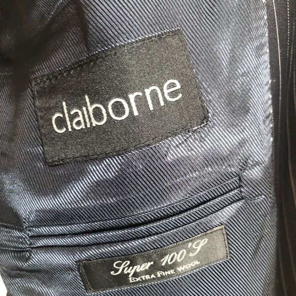 Vintage Claiborne Moores Blazer Extra Fine Wool 38R - Picture 5 of 13